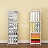 Amazon.com: DNYSYSJ Shoe Rack Organizer, 12 Tier Stackable 72 Pairs ...