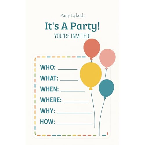 It's a Party! Audiolibro Por Amy Lykosh arte de portada