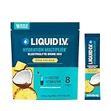 Liquid I.V.® Hydration Multiplier - Pina Colada | Electrolyte Powder Drink Mix | 1 Pack (16 Servings)