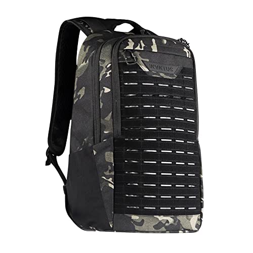 Mochila Tática Citizen Multicam Preta - Invictus