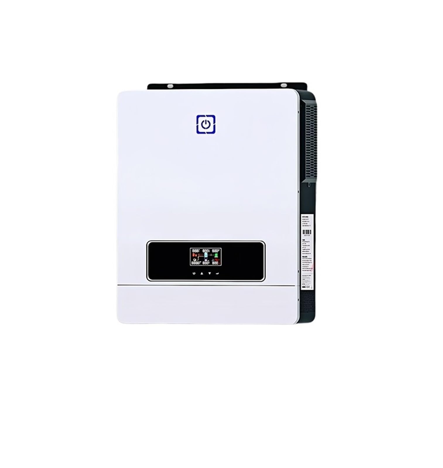 Onduleur Solaire Hybride 10,2 KW DC48V à AC 230V 500VDC, onduleur à Onde sinusoïdale Pure avec BMS WI-FI 2 PV, Double Sortie 2MPPT(10.2KW)