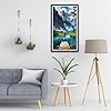 ARTGOTO Large Square Drill Diamond Art Painting Kits for Adults,15.7x27.5inch/40x70cm Landscape Lake in The Forest DIY Full Square Diamond Dots Large Size,Big Gem Art Crafts for Home Wall Decor #1