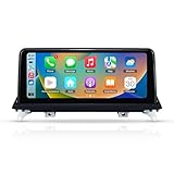 Linux Screen 10.25 Inch Wireless Carplay Android AUTO Car Stereo Radio for BMW X5 E70 X6 E71 2011 2012 2013 2014 CIC Linux System GPS Navigation Bluetooth