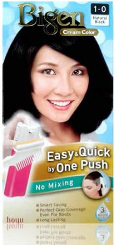 BIGEN One Push Black 1.0 1's Quick and easy application with just one push