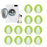 WXSHUOYU 12 Atrapa Pelos Lavadora,Eliminar El Pelo De Las Mascotas (color25111913)
