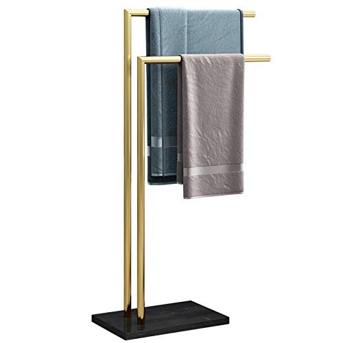 Freistehender Bad-Handtuch- / Küchentuchhalter aus Metall zur Aufbewahrung und Organisation des Badezimmers neben Badewanne oder Dusche Cover