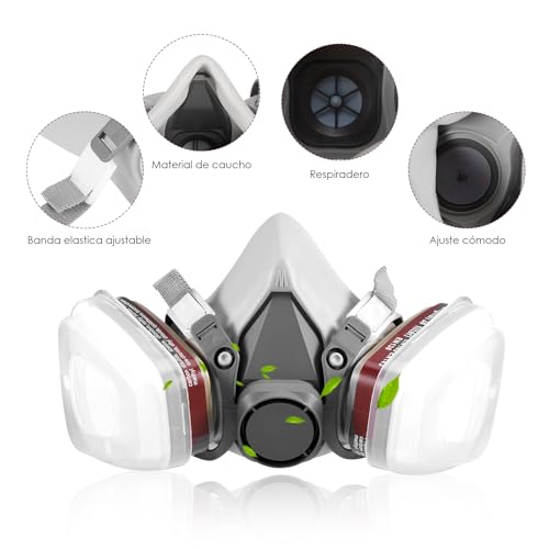 Seguridad, Máscaras de Respiración Marca YOMYM (3)