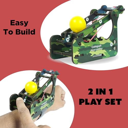 Image of Butterfly EduFields DIY Catapult Science Kit (Pack of 6) | Return Gift for Kids Age 6-10 | STEM Building Activity & School Science Project | Birthday Party Return Gifts