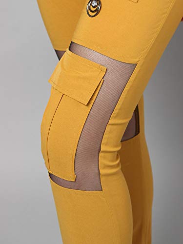 Image of dockstreetWomen Lowers Bz17mustard netpckttoko Mmustard net Pocket Cargo M