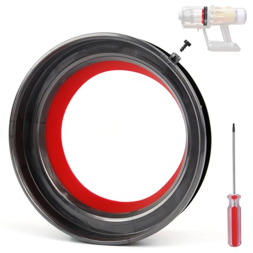 Image of Dust Bin Fixed Sealing Ring Compatible with Dyson V12 SV18 SV20 Detect Slim /Digital Slim Vacuum Cleaner Canister Replacement Parts, Compatible with Dyson Bin Part No. 965272-01