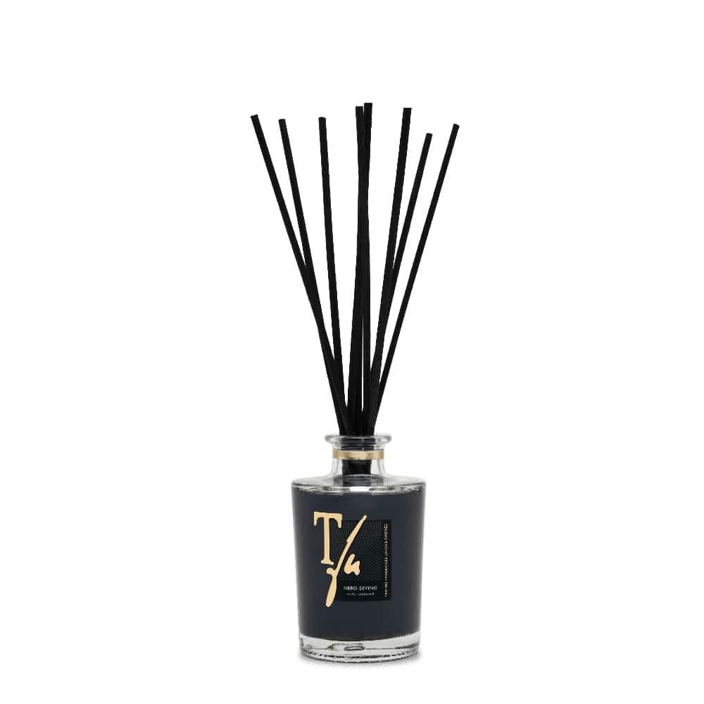 Teatro Fragranze Uniche - Nero Divino Diffusore 250 ml + Bastoncini New