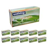 Generico 300 O 1000 GUANTI in lattice WALKING con ALOE VERA - 6.3 gr - VARIE TAGLIA IN OFFERTA - esaminazione, esplorazione, medicazione e laboratorio (1000 guanti M)