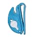 Blue Balloon Cutter on Belt Clip with Retractable Blade