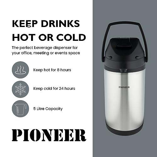 Isolier-Pumpthermoskanne Pioneer Airpot 5 Liter