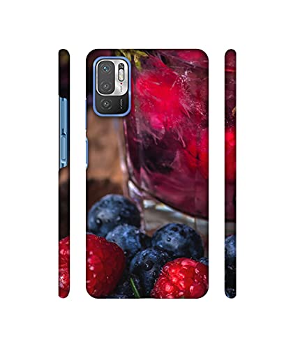 Image of Amazon Brand - Solimo Designer Berries 3D Printed Hard Back Case Mobile Cover for Mi Redmi Note 10 5G