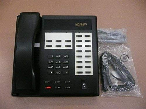 Teléfono electrónico Comdial Unisyn 1122S-FB negro 22 teclas con altavoz miniatura 1