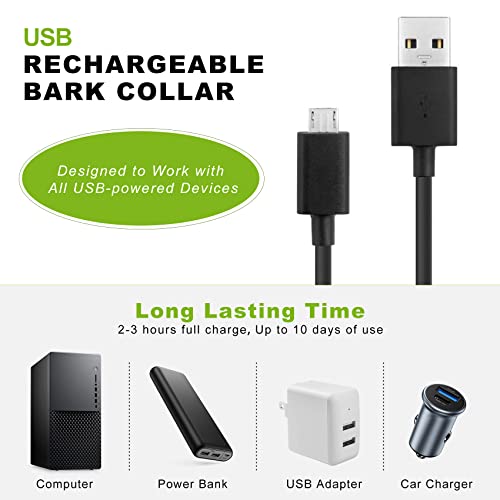 Bomnis Citronella Bark Collar, Rechargeable Anti Bark Collar [1 Citronella Spray Refill] No Shock Humane Spray Dog Bark Collar Adjustable Sensitivity And Volume Of Spray For Small Medium Large Dog #TOP6