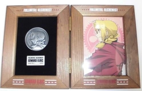 Amazon 鋼の錬金術師 メダルフレーム エドワード エルリック 単品 ムービック アニメ 萌えグッズ 通販