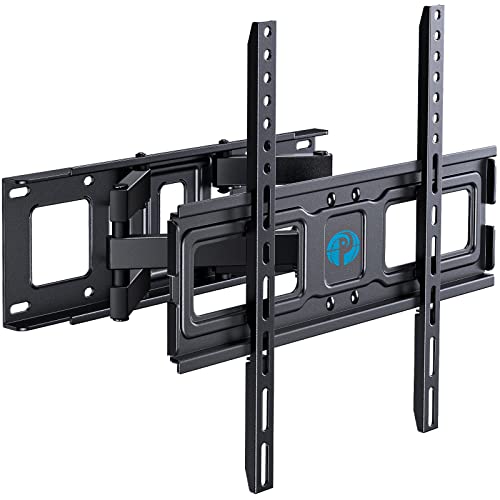 Pipishell Full Motion Tv Wall Mount Bracket For Most 26-60 Inch Led, Lcd, Oled Flat Curved Tvs Up To 77Lbs, Dual Articulating Arms Swivel Extension Tilt Rotation Tv Mount, Max Vesa 400X400Mm #TOP7