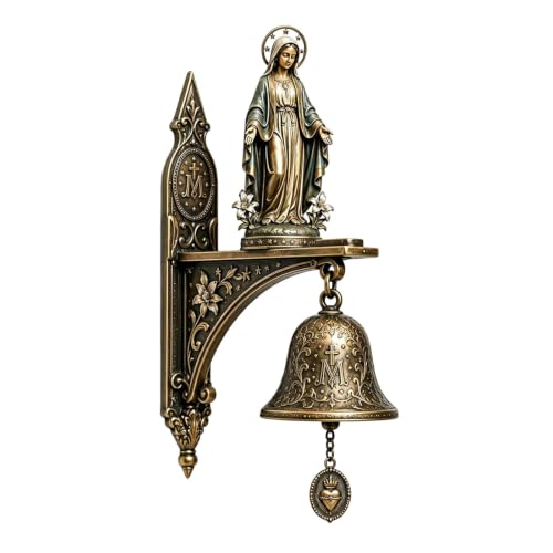 Timbre de Nuestra Señora estilo retro para decorar patios y entradas de piedra