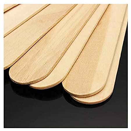 Hair Line Birch Wood Smooth Finish Disposable Wooden Wax Knife Wax Sticks For Waxing Wax Spatulas Wax Applicator Use n Throw Waxing Knives 100 PCs Box (B01DP50WJA) Amazon Price History, Amazon Price Tracker