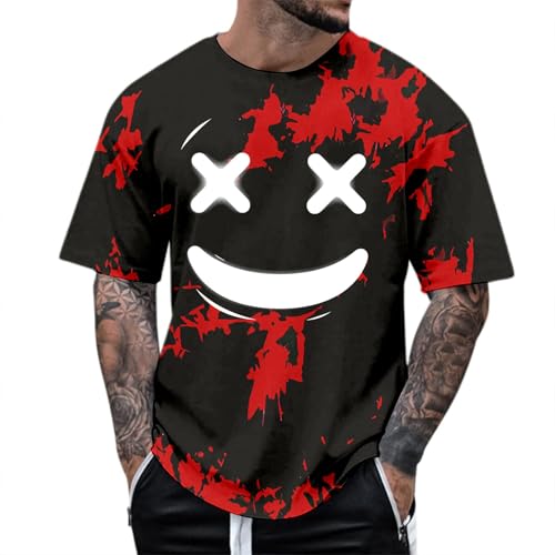 Image of White T Shirt Men,Casual T Shirts For Everyday Wear Comfortable And Stylish Design For All Occasions Perfect For Casual Outings Or Sports Activities