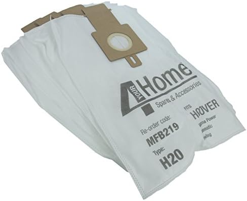 4YourHome Deluxe H20 Type High Filtration Microfibre Dust Bags for Hoover PurePower & Enigma Vacuum Cleaners