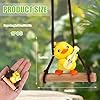 Swinging Duck Car Hanging Ornament,Funny Playing Guitar Duck Pendant for Rearview Mirror,Cute Car Accessories Interior Duck Gifts Swing Duck Hanging Accessories Auto & Home Decor Gifts for Men Women #1