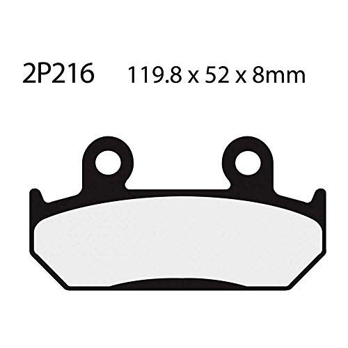 Plaquettes de frein Nissin 2P-216NS garniture semi-métallique route