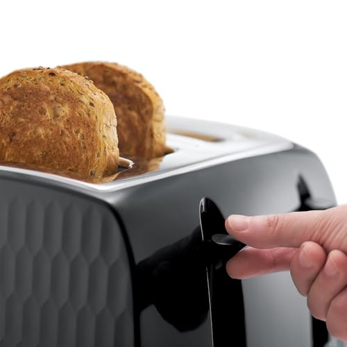 Russell Hobbs Honeycomb 4-Slice Toaster with Extra Wide Slots - Image 4