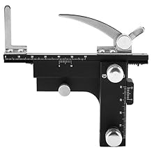 Microscope Movable Caliper, High- Movable Ruler Mechanical Stage X-Y Uses on Microscope to Move The