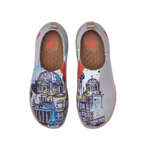 Image of UIN Women's Art Travel Shoes Slip On Casual Cozy Loafers Lightweight Comfort Fashion Sneaker Toledo Ⅰ