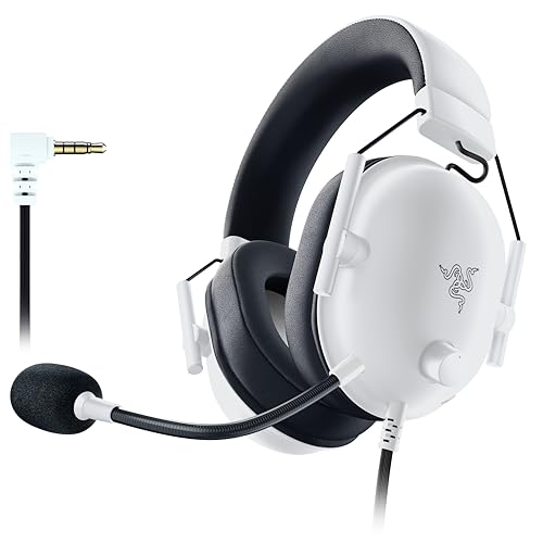 Razer BlackShark V2 X - Multi-Plattform kabelgebundenes Esports-Headset (Triforce 50mm Treiber, Erweiterte Passive Geräuschunterdrückung, 7.1 Surround Sound, Hyperclear Cardioid Mic) Weiß