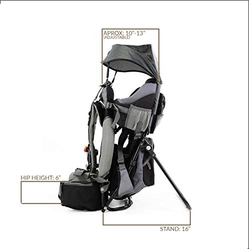 Clevrplus CRS600231 Canyonero Camping Baby Backpack Hiking Kid Toddler Child Carrier thumb #7