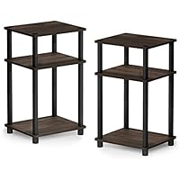 2-Pack Furinno Just 3-Tier Turn-N-Tube End Table only .99: eDeal Info