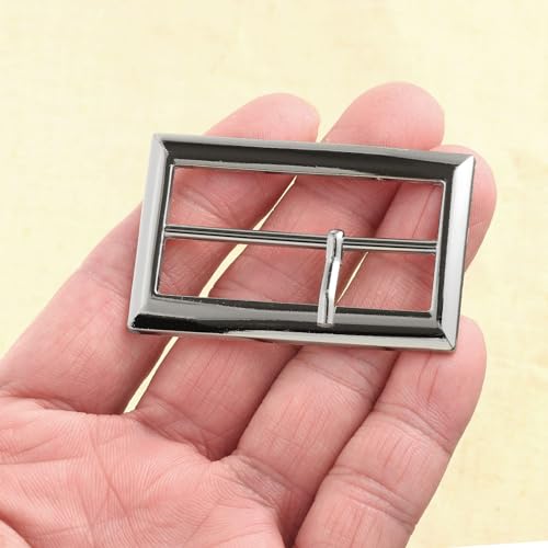 Boucles à rouleau en métal uxcell avec ardillon unique pour sangles - 4