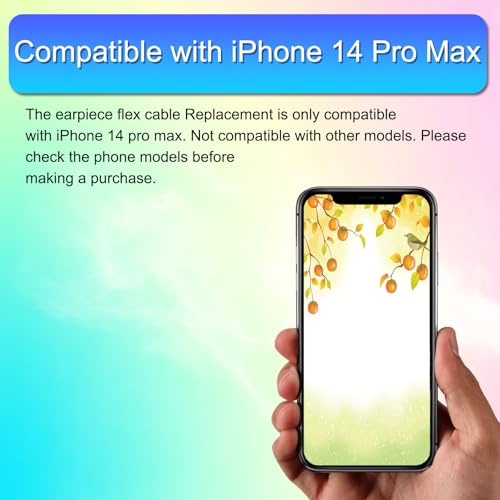 Réparation capteur proximité iPhone 14 Pro Max avec nappe de rechange - 4
