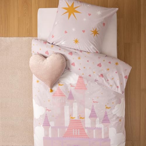 Juego De Cama Infantil Castillo 140x200cm