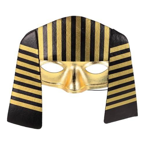 Masque de Pharaon VANZACK en tissu léger pour déguisement d'Halloween enfant