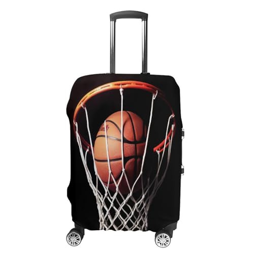 Travel Wheeled Suitcase Sleeve Dustproof Anti-scratch Basketball Luggage Case Protective Cover For 19-32 Inch Luggage