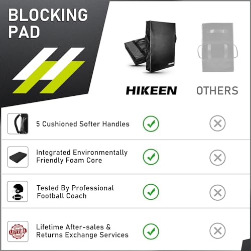 image for Hikeen Football Blocking Pad Training Equipment Denser Softer Foam Kic