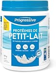 Progressive Grass-Fed 100% Whey Protein Powder Unflavoured, 27g of New Zealand Whey Concentrate per Scoop for Muscle Gain, Pasture-Raised, Non-GMO, Canadian-Made Antibiotic-free, Hormone-free, 375 g