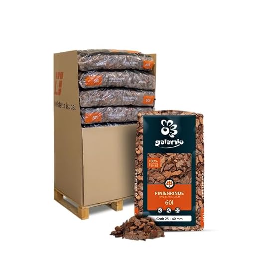 GALAMIO Pinienrinde Grob für Garten