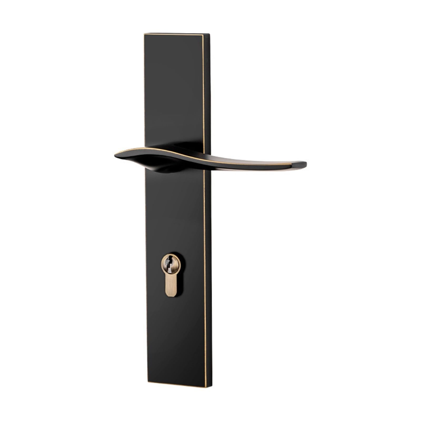 Aepqbgqj One Color Copper Door Lock Silent Grade B Indoor Cylinder Set