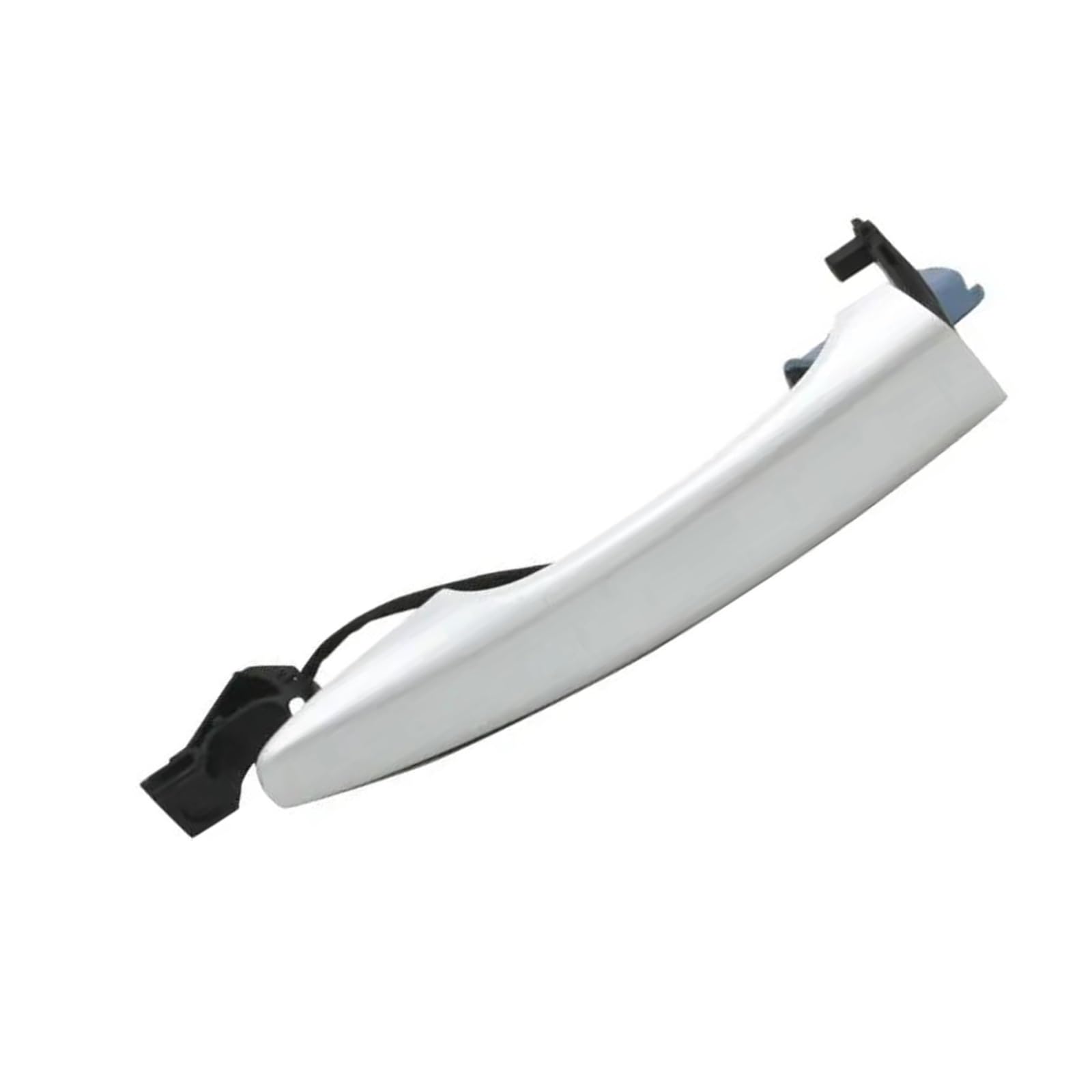 ATGCBCAUF Pearl White Exterior Door Handles Outside Handle with Sensor Key Hole for Citroen C5 C6 Car Exterior Door Handles(Front Left)