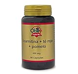 Obire | L-Carnitina + Té Rojo + pomelo 495 mg | 90 Cápsulas
