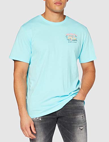 Pepe Jeans M Vancamper S/S, T-Shirt, Uomo, Blu
