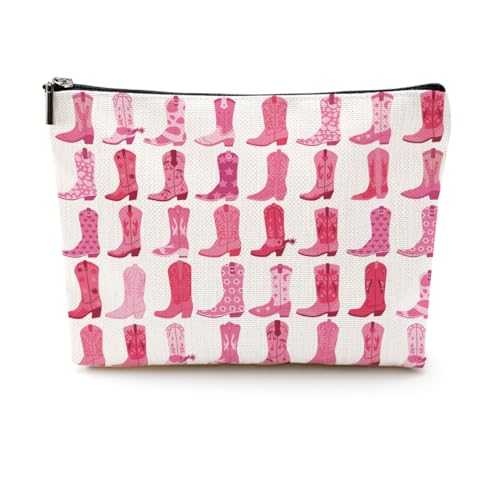 CQM Western Gifts for Women Cowgirl Gifts Cowgirl Makeup Bag