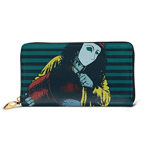 Preisvergleich Produktbild JHGFG Brieftasche Bob Seger Lederbrieftasche, Kartenpaket, Faltbare Brieftasche, Modebrieftasche, personalisierte benutzerdefinierte Brieftasche