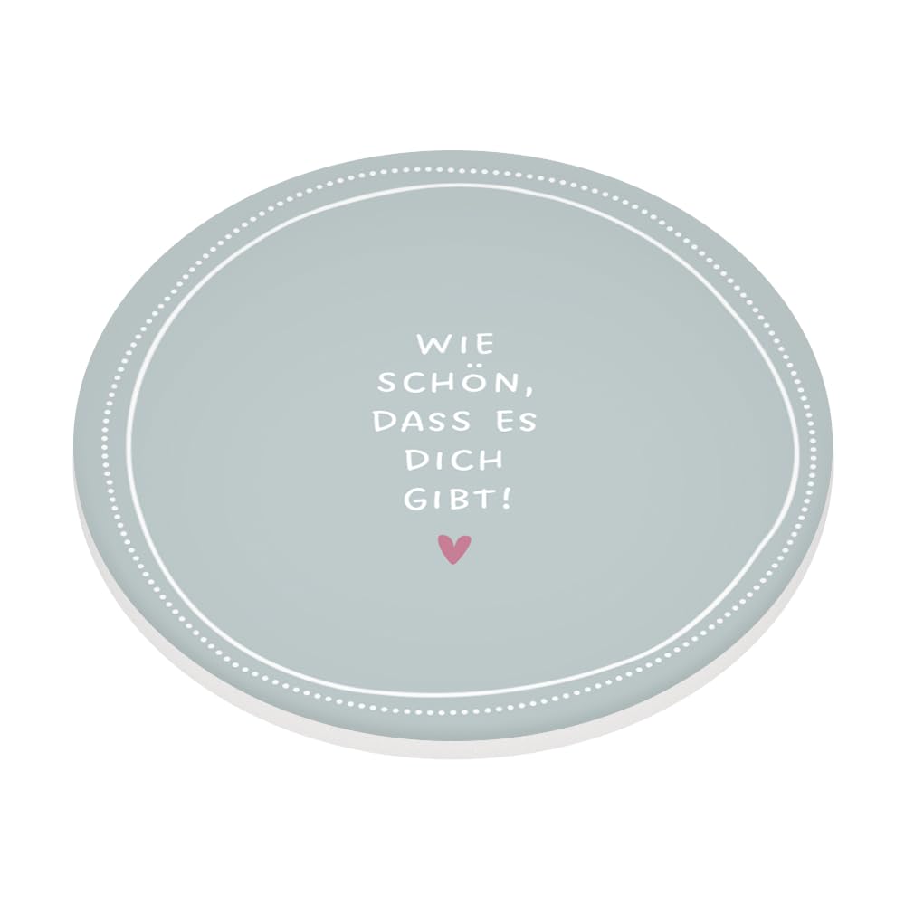 Graphics Workshop Ceramic Coasters | Wie schön dass es Dich gibt!